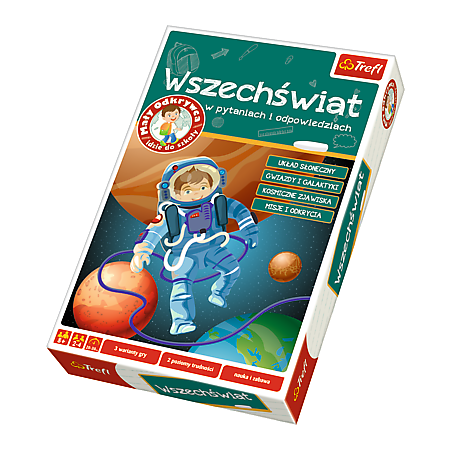 WSZECHŚWIAT W PYTANIACH I ODPOWIEDZIACH Trefl